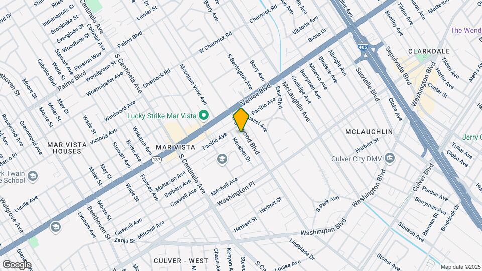 3855 Inglewood Blvd Mapa y Detalles de la Ubicación