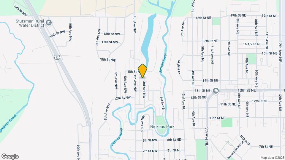 1417 3rd Ave NW Map and Location Details