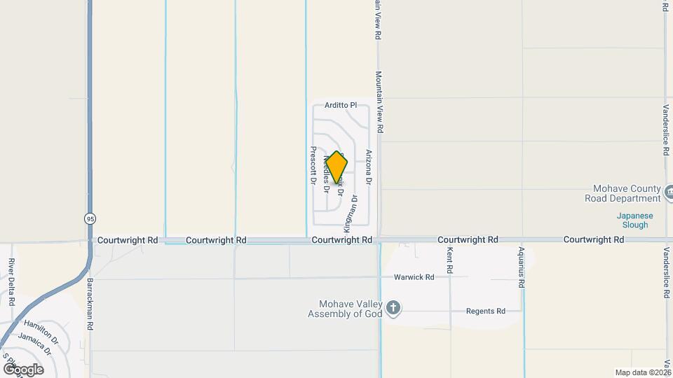 9927 S Phoenix Dr Map and Location Details