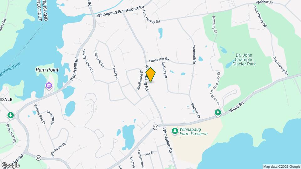 133 Winnapaug Rd Map and Location Details