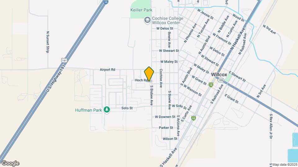 Cochise Village Map and Location Details