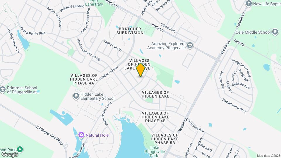 4213 Veiled Falls Dr Map and Location Details