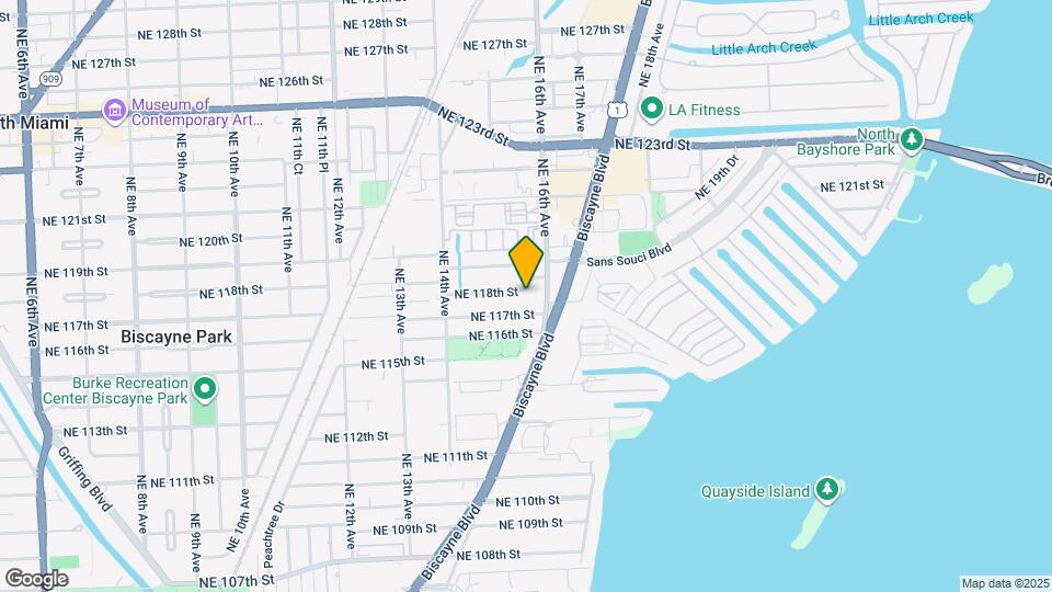 1562 NE 118th St Map and Location Details