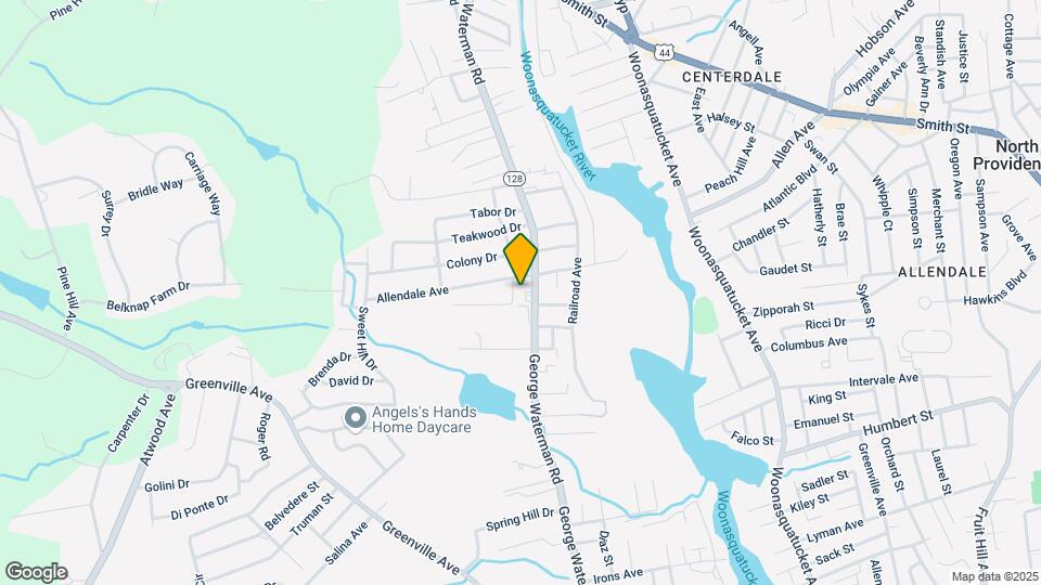 264-264 George Waterman Rd Map and Location Details