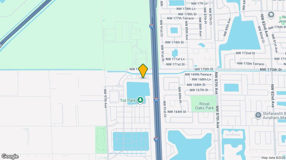 3302 W 114th Terrace Map and Location Details