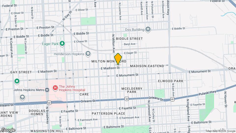 2506 E Madison St Mapa y Detalles de la Ubicación