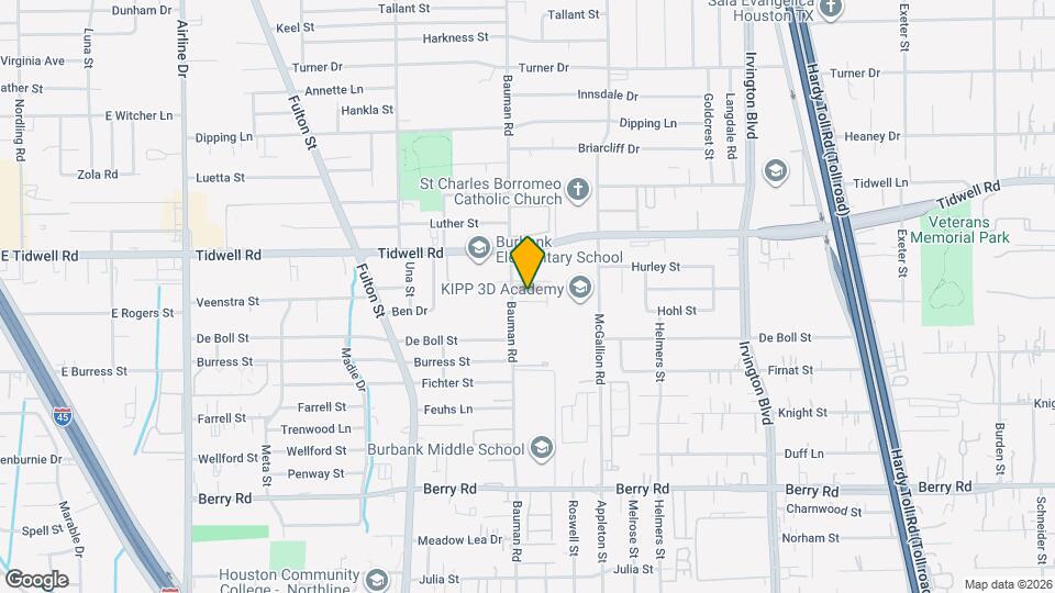 313 Charlock St Map and Location Details