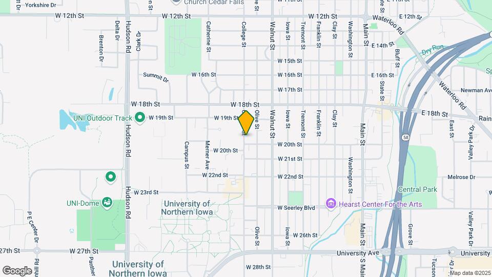 1932 College St Mapa y Detalles de la Ubicación