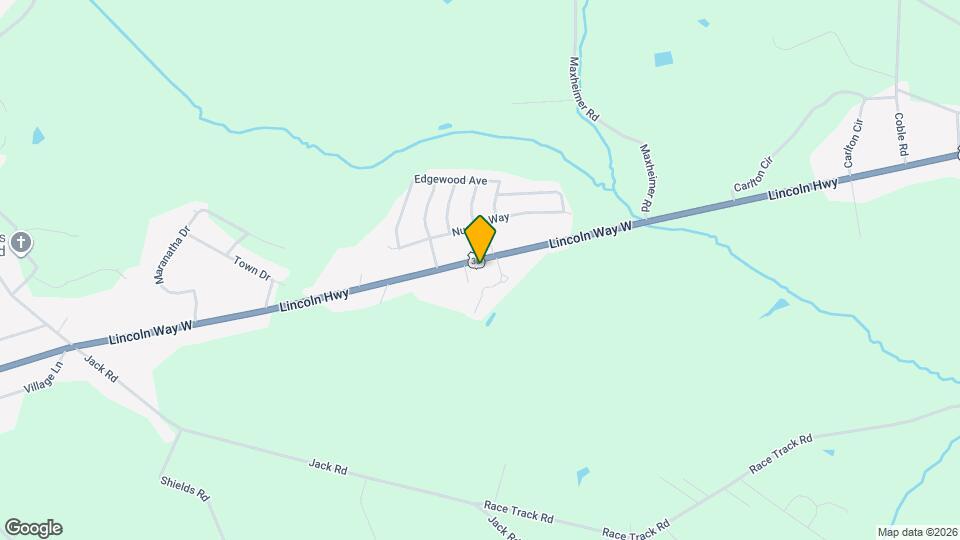 6056 Lincoln Way W Map and Location Details