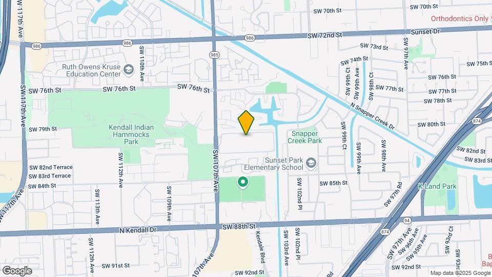 8015 SW 107th Ave Map and Location Details