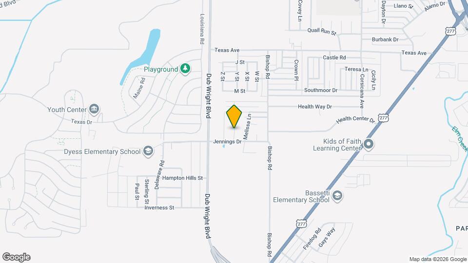 2710 Baron Ave Mapa y Detalles de la Ubicación