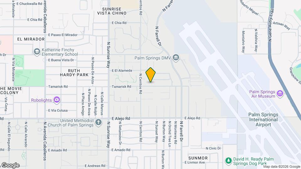 2230 Tamarisk Rd Map and Location Details