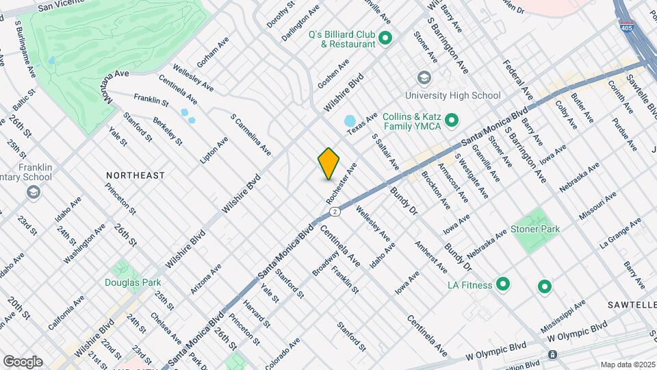 1337 Wellesley Ave Map and Location Details
