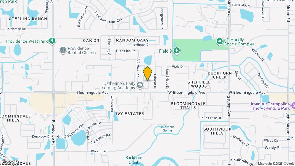 5905 Lilac Lake Dr Map and Location Details