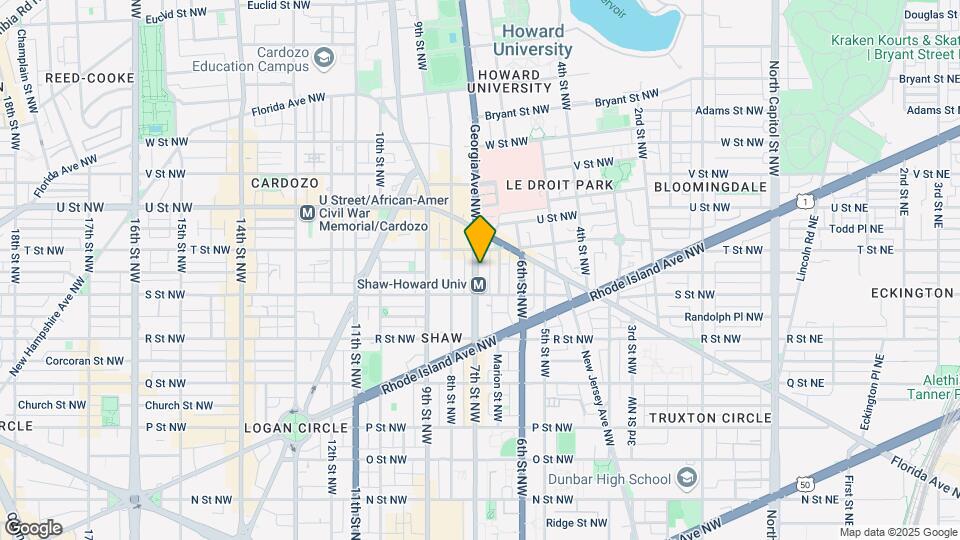 1825 7th St NW Map and Location Details