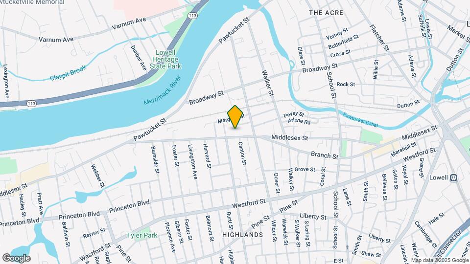 1181 Middlesex St Map and Location Details