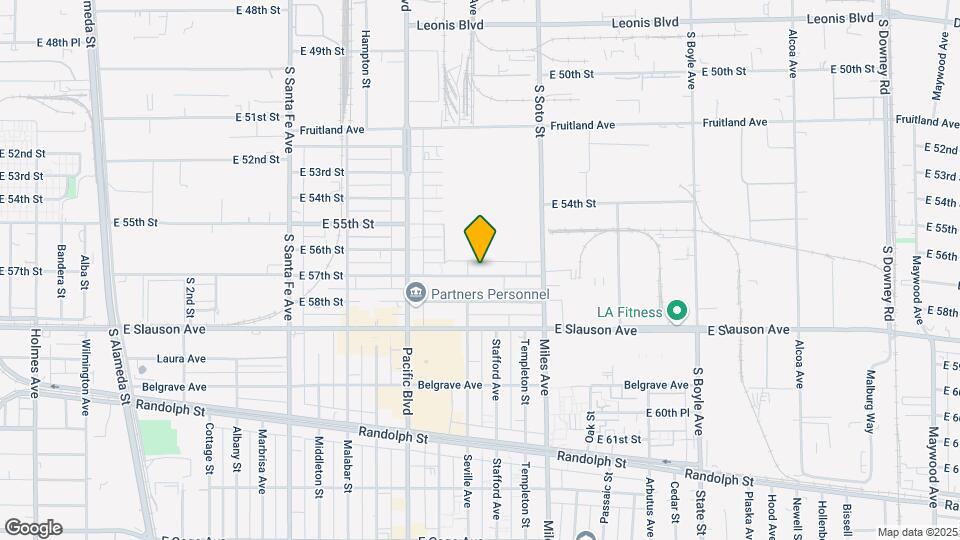 2715 E 57th St Map and Location Details