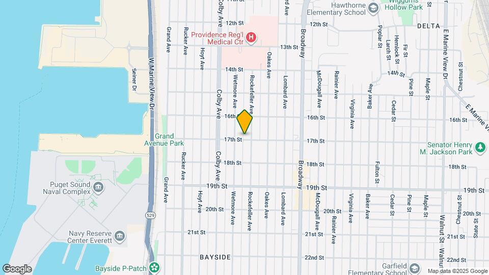 1713 17th St Map and Location Details