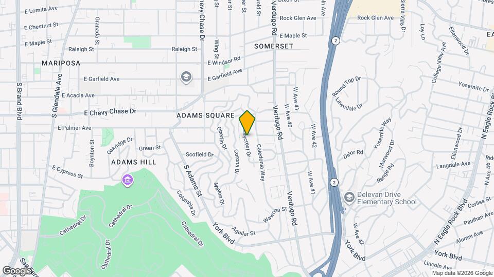 4480 Sunnycrest Dr Mapa y Detalles de la Ubicación