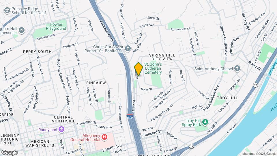 7 Solar St Mapa y Detalles de la Ubicación
