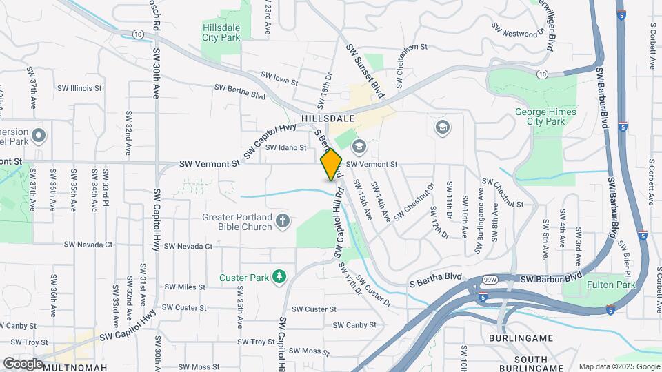6735 SW Capitol Hill Rd Map and Location Details