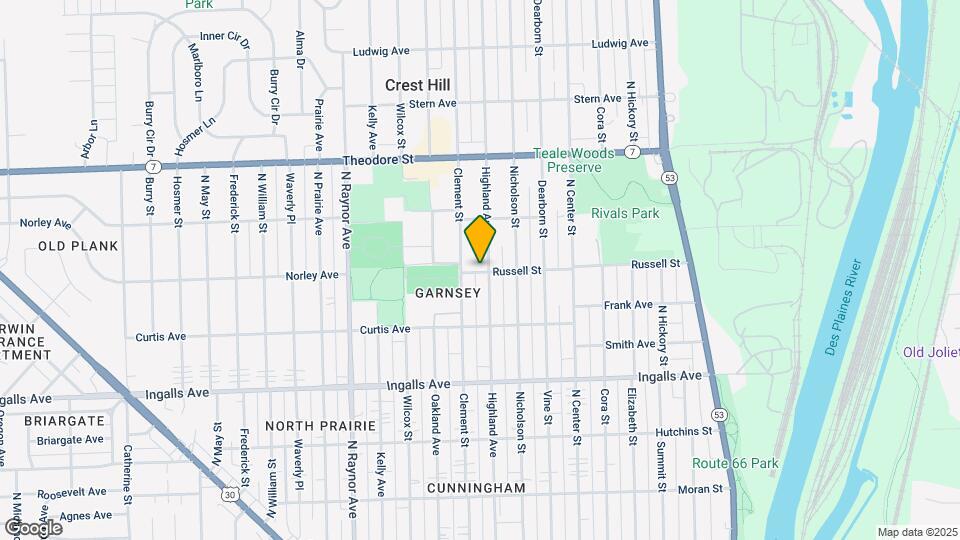 1401 Highland Ave Mapa y Detalles de la Ubicación