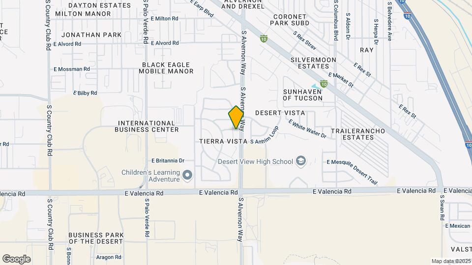 6267 S Earp Wash Ln Map and Location Details