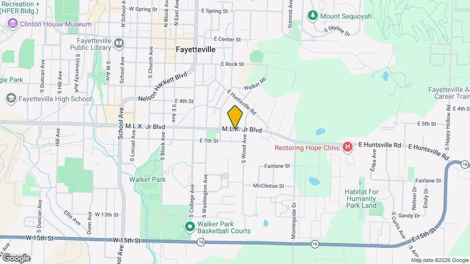 405 M.L.K. Jr Blvd Map and Location Details