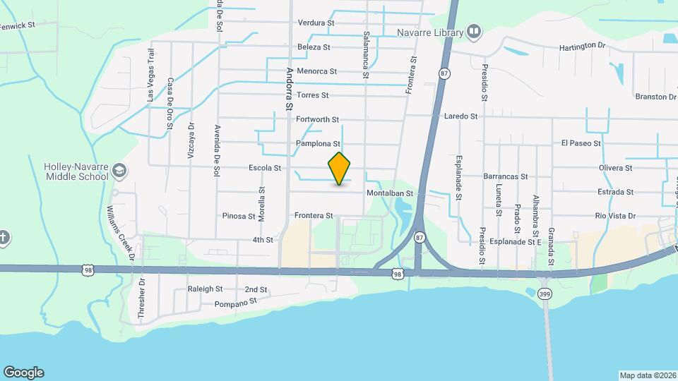 8294 Montalban St Map and Location Details