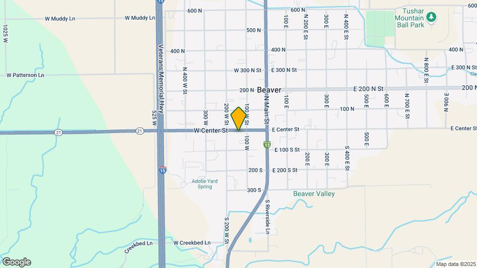 145 W Center St Map and Location Details