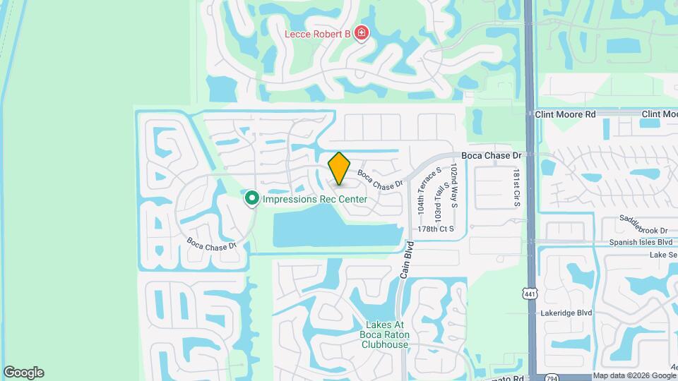 10780 Cypress Lake Terrace Map and Location Details