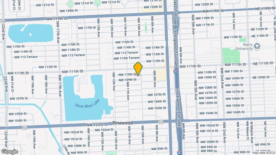 1017 NW 109th St Map and Location Details