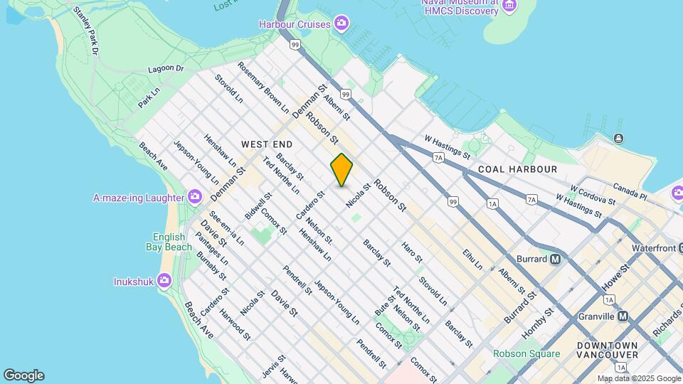 1540 Haro St Map and Location Details