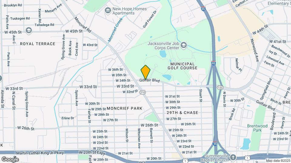 1430 Golfair Blvd Mapa y Detalles de la Ubicación