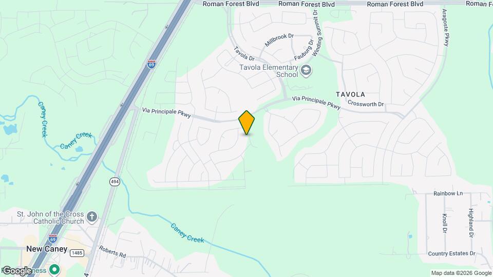 18940 Caney Frst Dr Map and Location Details