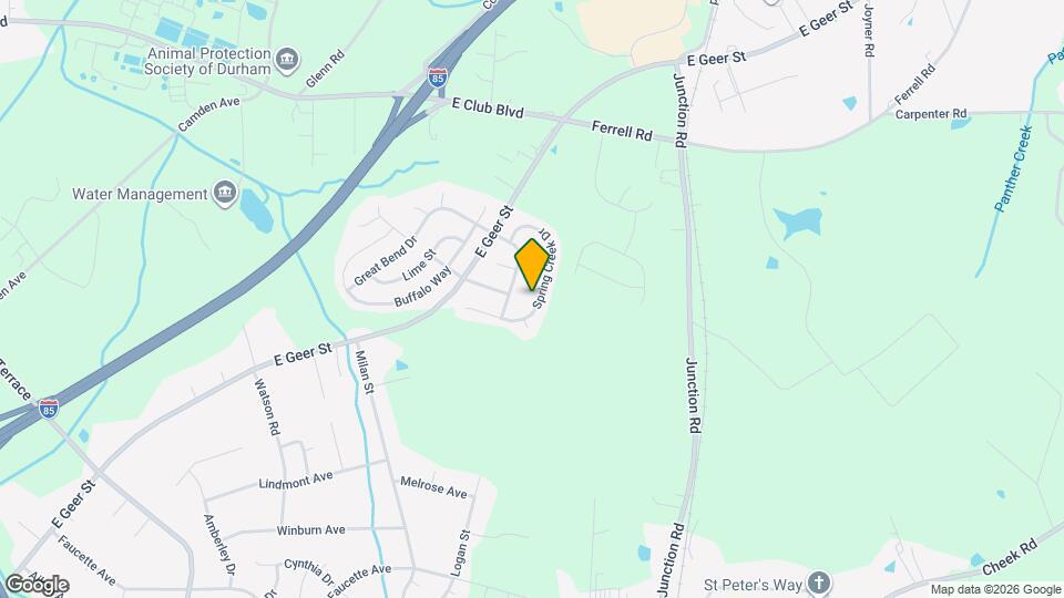 2019 Spring Creek Dr Map and Location Details