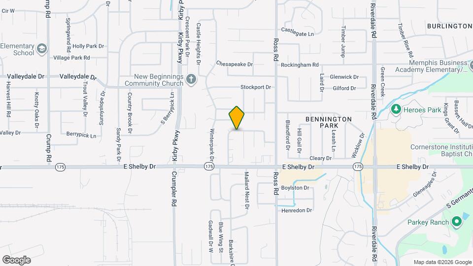 6595 Shaker Ln Map and Location Details