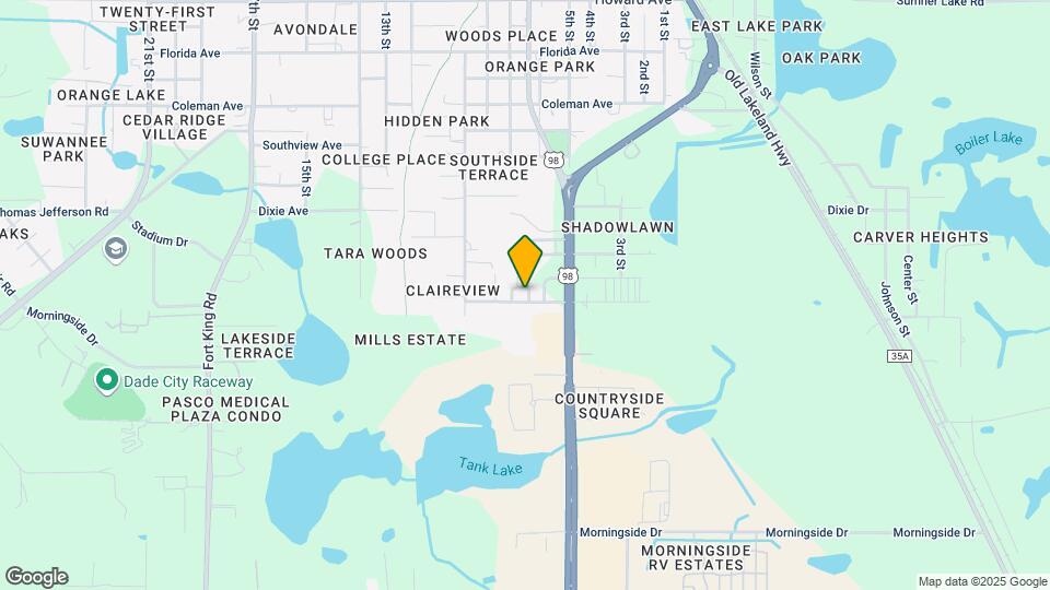 Dade City Apartments Map and Location Details