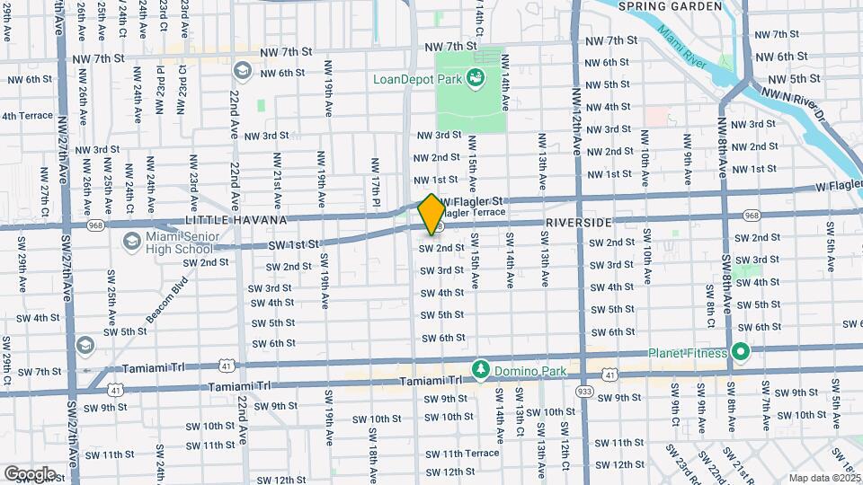 1619 SW 2nd St Map and Location Details