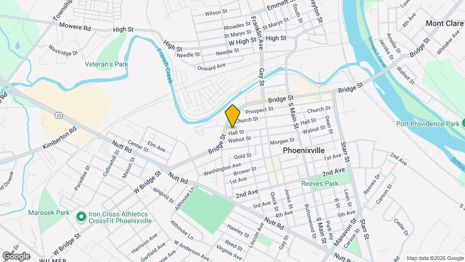 400 Bridge St, Unit 1 Mapa y Detalles de la Ubicación