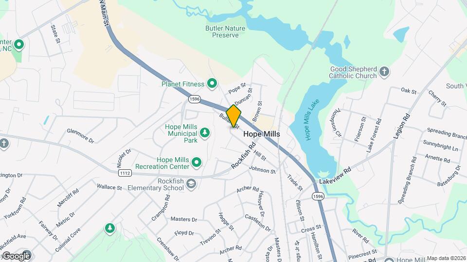 3411 Hill St Map and Location Details