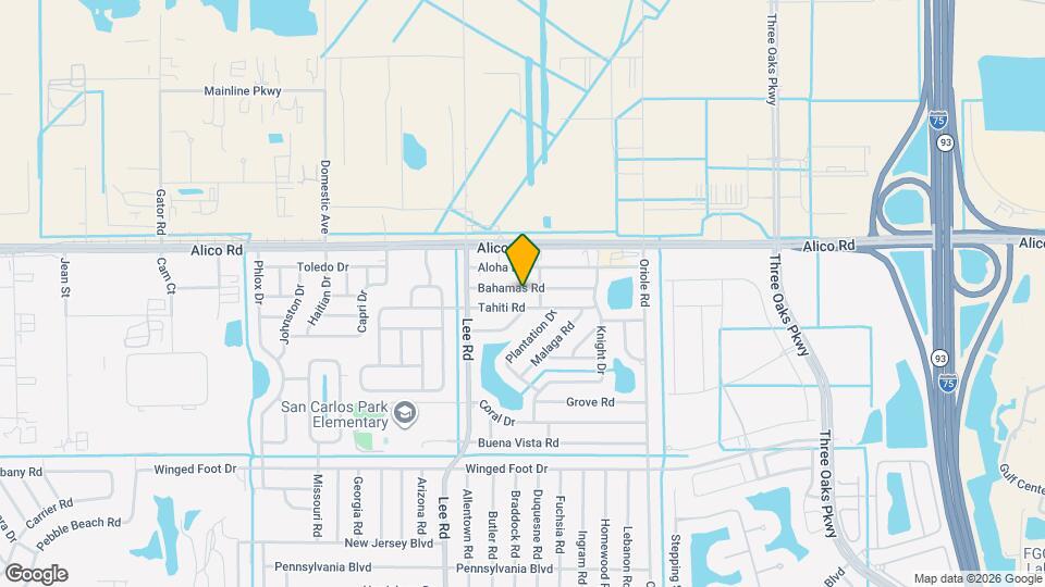 8352 Bahamas Rd Mapa y Detalles de la Ubicación