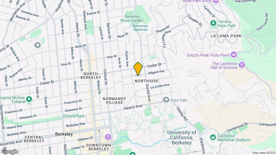 2438 Hilgard Ave Map and Location Details