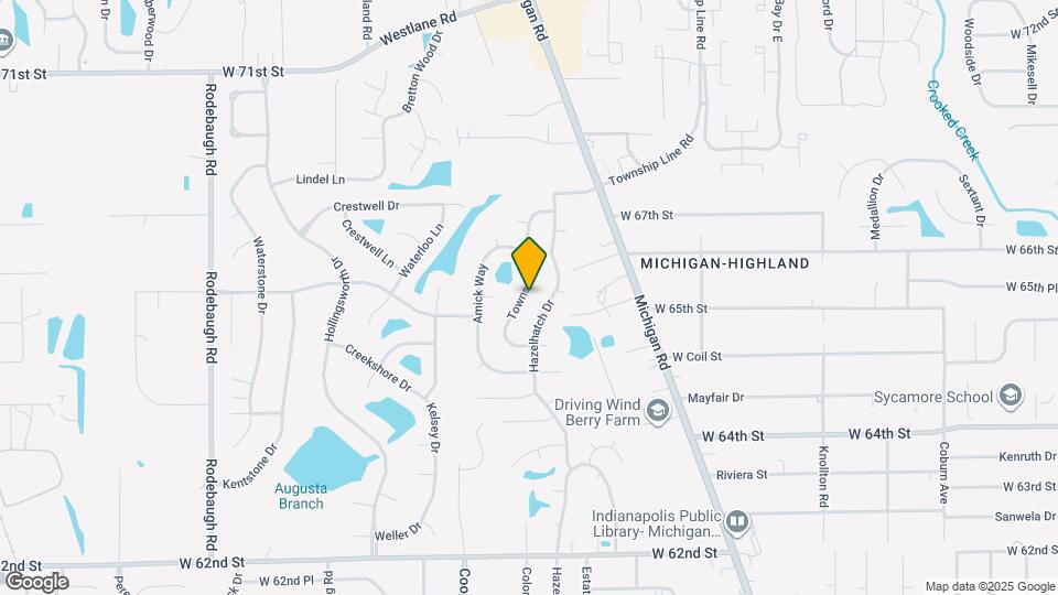 6539 Townsend Way Map and Location Details