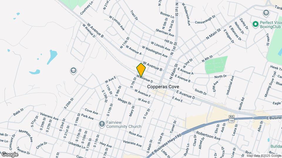 403 W Avenue D, Unit #A Mapa y Detalles de la Ubicación