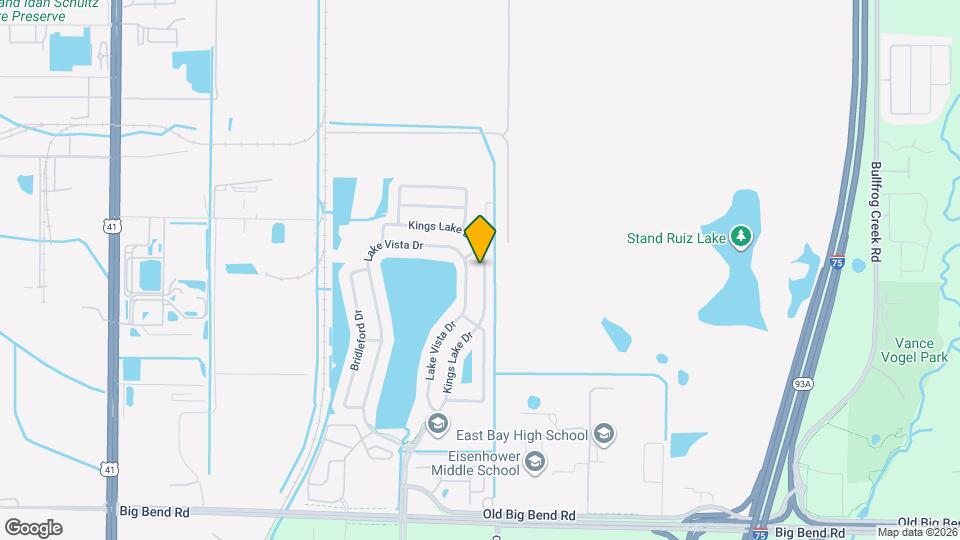 12813 Kings Lake Dr Mapa y Detalles de la Ubicación