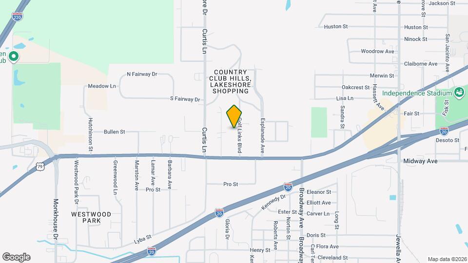 4022 Golf Links Blvd Map and Location Details