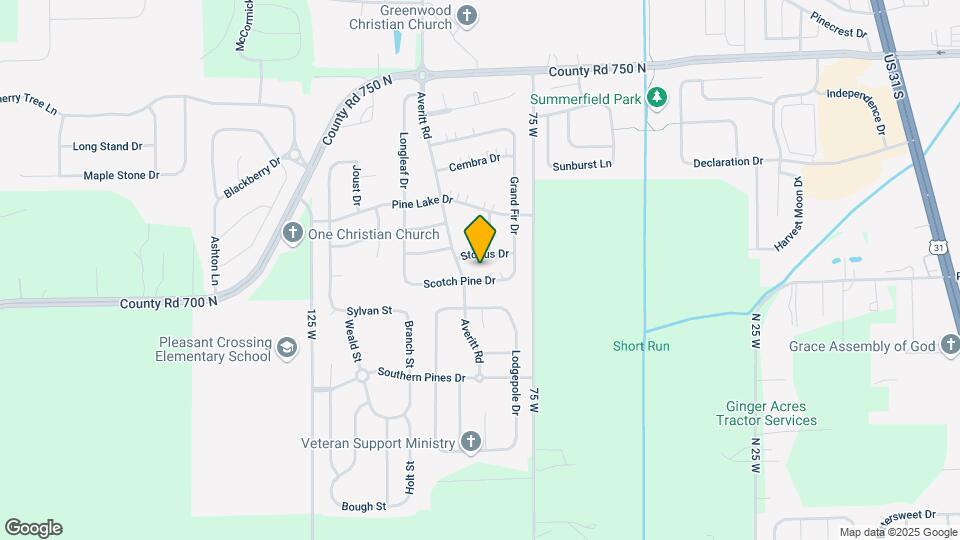 620 Scotch Pine Dr Map and Location Details