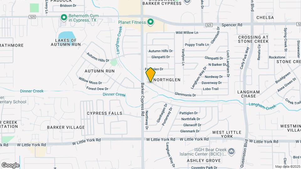 17907 Glenmorris Dr Map and Location Details