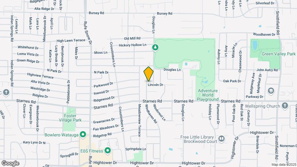 7500-7518 Windhaven Rd Mapa y Detalles de la Ubicación